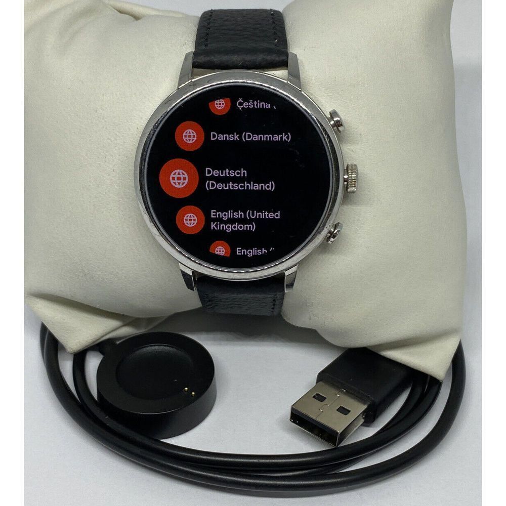 Fossil Gen 4 Authentic Digital Dial Smart Watch Custom Band FTW6016 DC510